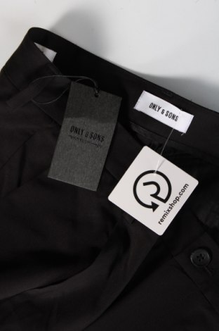 Ανδρικό παντελόνι Only & Sons, Μέγεθος L, Χρώμα Μαύρο, Τιμή 23,71 €