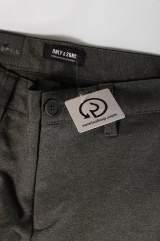 Pantaloni de bărbați Only & Sons, Mărime M, Culoare Verde, Preț 151,32 Lei