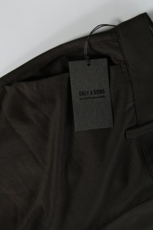 Ανδρικό παντελόνι Only & Sons, Μέγεθος L, Χρώμα Πράσινο, Τιμή 4,50 €