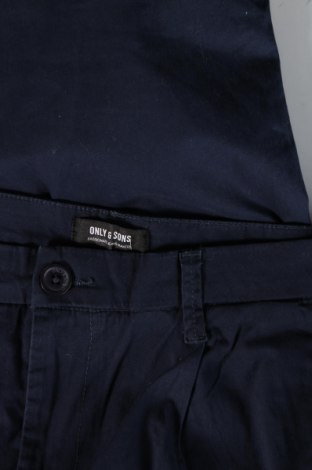 Pantaloni de bărbați Only & Sons, Mărime M, Culoare Albastru, Preț 151,32 Lei