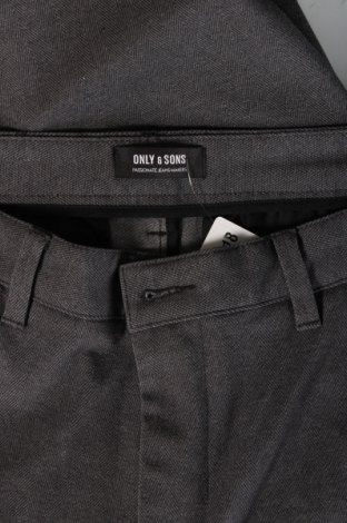 Мъжки панталон Only & Sons, Размер M, Цвят Сив, Цена 15,64 лв.