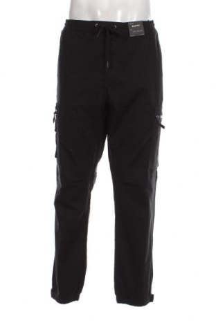 Мъжки панталон Pull&Bear, Размер XL, Цвят Черен, Цена 27,60 лв.