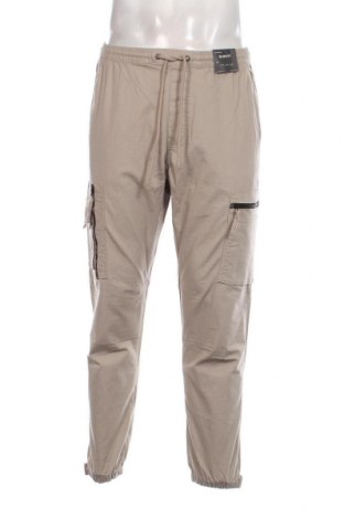 Мъжки панталон Pull&Bear, Размер M, Цвят Бежов, Цена 22,54 лв.
