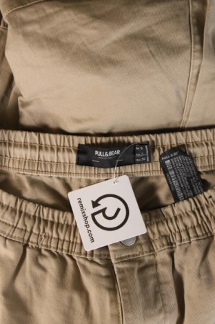 Pantaloni de bărbați Pull&Bear, Mărime S, Culoare Bej, Preț 53,19 Lei