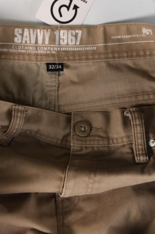 Pánské kalhoty  Savvy, Velikost M, Barva Béžová, Cena  286,00 Kč