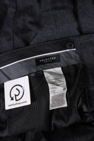 Pantaloni de bărbați Selected Homme, Mărime M, Culoare Albastru, Preț 31,58 Lei