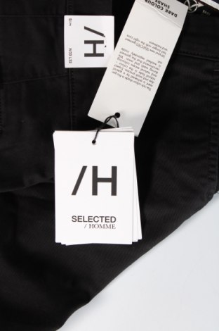 Pantaloni de bărbați Selected Homme, Mărime M, Culoare Negru, Preț 106,58 Lei