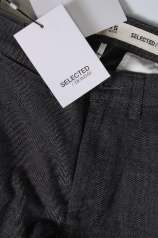 Мъжки панталон Selected Homme, Размер XS, Цвят Сив, Цена 16,20 лв.