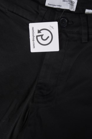 Pantaloni de bărbați Selected Homme, Mărime XS, Culoare Negru, Preț 71,05 Lei