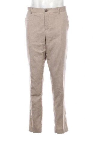 Pantaloni de bărbați Selected Homme, Mărime L, Culoare Bej, Preț 159,87 Lei