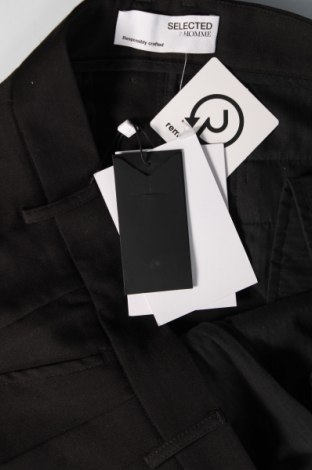 Ανδρικό παντελόνι Selected Homme, Μέγεθος L, Χρώμα Μαύρο, Τιμή 25,05 €