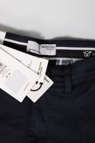 Pantaloni de bărbați Selected Homme, Mărime M, Culoare Albastru, Preț 92,37 Lei