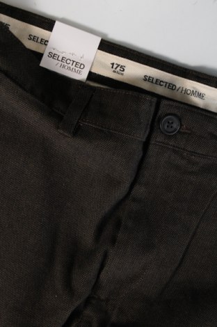 Pantaloni de bărbați Selected Homme, Mărime L, Culoare Verde, Preț 117,24 Lei