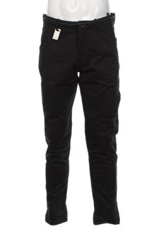 Мъжки панталон Springfield, Размер M, Цвят Черен, Цена 37,20 лв.