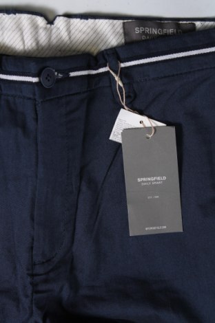 Pantaloni de bărbați Springfield, Mărime M, Culoare Albastru, Preț 61,18 Lei