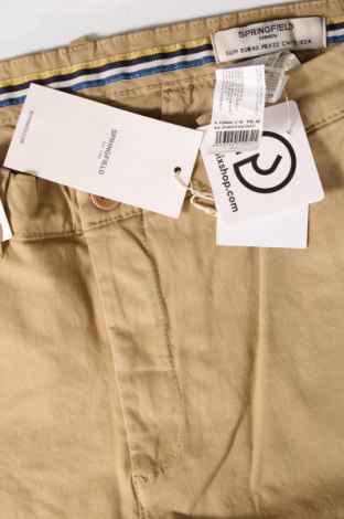 Pantaloni de bărbați Springfield, Mărime M, Culoare Maro, Preț 64,24 Lei