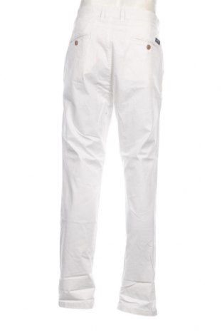 Мъжки панталон Superdry, Размер L, Цвят Бял, Цена 58,30 лв.