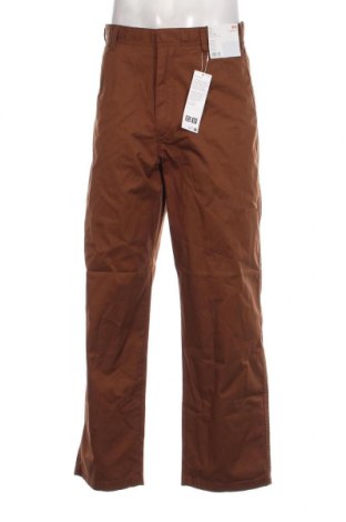 Мъжки панталон Uniqlo, Размер M, Цвят Кафяв, Цена 39,26 лв.