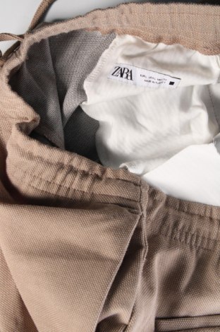Мъжки панталон Zara, Размер L, Цвят Бежов, Цена 27,00 лв.