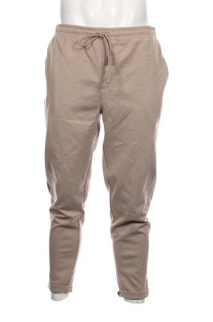 Мъжки панталон Zara, Размер L, Цвят Бежов, Цена 13,50 лв.