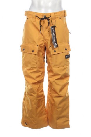 Pantaloni bărbătești pentru sporturi de iarnă, Mărime M, Culoare Galben, Preț 157,90 Lei