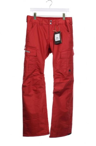 Męskie zimowe spodnie sportowe Burton, Rozmiar S, Kolor Czerwony, Cena 591,33 zł