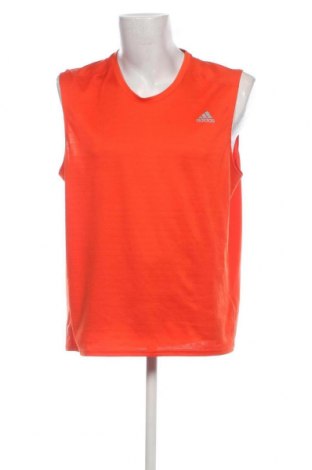 Herren Tanktop Adidas, Größe XL, Farbe Orange, Preis 18,79 €