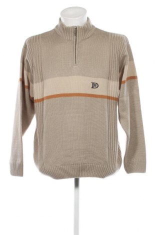Ανδρικό πουλόβερ, Μέγεθος M, Χρώμα  Μπέζ, Τιμή 7,53 €