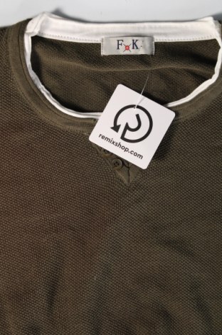 Pánsky sveter , Veľkosť XL, Farba Zelená, Cena  7,40 €