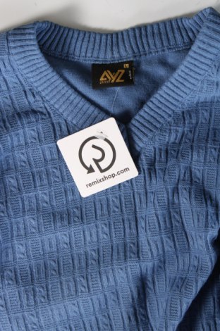 Ανδρικό πουλόβερ, Μέγεθος L, Χρώμα Μπλέ, Τιμή 6,97 €