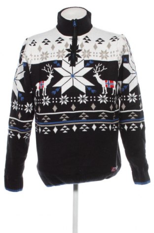 Ανδρικό πουλόβερ, Μέγεθος L, Χρώμα Πολύχρωμο, Τιμή 10,23 €