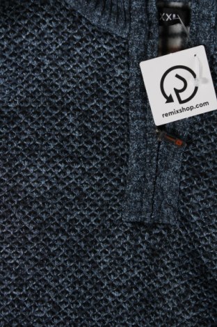 Ανδρικό πουλόβερ, Μέγεθος XXL, Χρώμα Μπλέ, Τιμή 7,36 €
