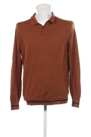 Мъжки пуловер, Размер L, Цвят Кафяв, Цена 11,02 лв.