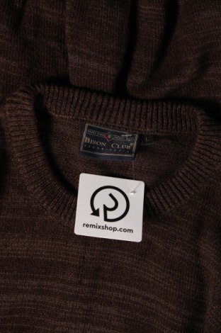 Мъжки пуловер, Размер L, Цвят Кафяв, Цена 12,18 лв.