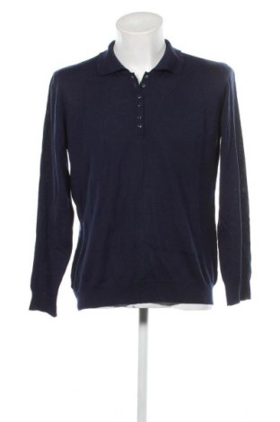 Мъжки пуловер Adagio, Размер M, Цвят Син, Цена 8,41 лв.