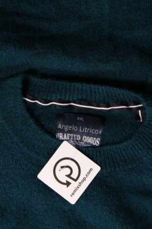 Мъжки пуловер Angelo Litrico, Размер XXL, Цвят Зелен, Цена 46,00 лв.