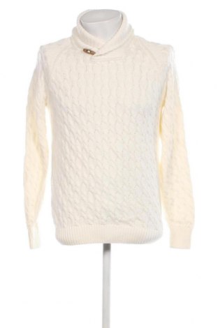 Ανδρικό πουλόβερ Angelo Litrico, Μέγεθος M, Χρώμα Λευκό, Τιμή 10,23 €