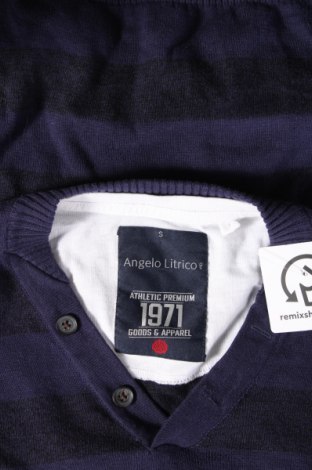 Ανδρικό πουλόβερ Angelo Litrico, Μέγεθος S, Χρώμα Μπλέ, Τιμή 5,56 €
