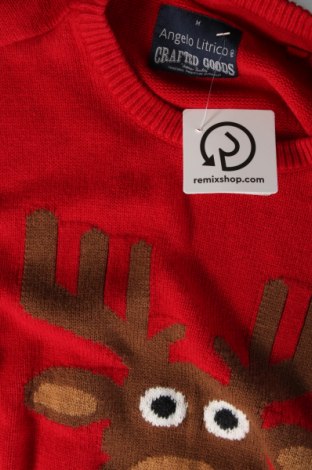 Мъжки пуловер Angelo Litrico, Размер M, Цвят Червен, Цена 14,79 лв.