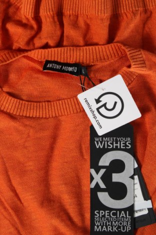 Ανδρικό πουλόβερ Antony Morato, Μέγεθος L, Χρώμα Πορτοκαλί, Τιμή 28,86 €