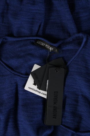 Pulover de bărbați Antony Morato, Mărime L, Culoare Albastru, Preț 184,21 Lei