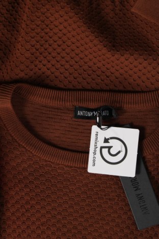 Ανδρικό πουλόβερ Antony Morato, Μέγεθος L, Χρώμα Καφέ, Τιμή 11,55 €