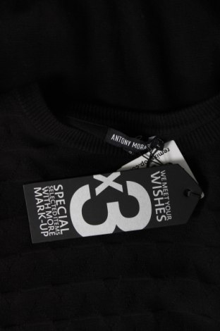 Мъжки пуловер Antony Morato, Размер L, Цвят Черен, Цена 26,60 лв.