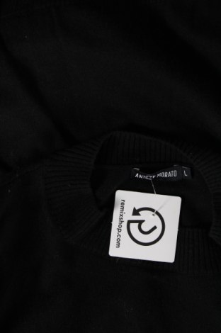 Мъжки пуловер Antony Morato, Размер L, Цвят Черен, Цена 46,20 лв.