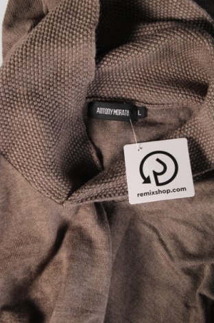 Мъжки пуловер Antony Morato, Размер L, Цвят Бежов, Цена 34,10 лв.