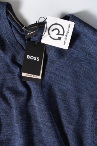 Herrenpullover BOSS, Größe L, Farbe Blau, Preis € 78,56