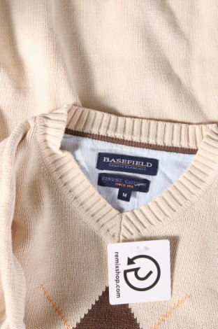 Мъжки пуловер Basefield, Размер M, Цвят Бежов, Цена 7,14 лв.
