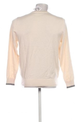 Мъжки пуловер Bassini, Размер L, Цвят Екрю, Цена 8,12 лв.