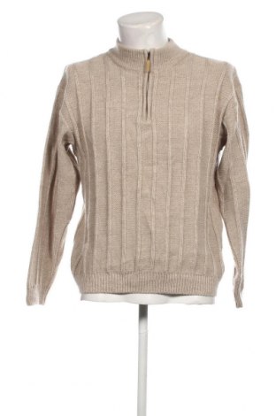 Мъжки пуловер Belika, Размер M, Цвят Бежов, Цена 24,80 лв.