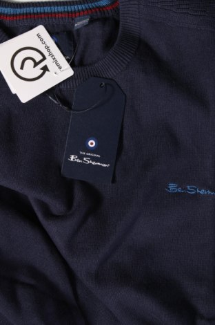 Ανδρικό πουλόβερ Ben Sherman, Μέγεθος S, Χρώμα Μπλέ, Τιμή 13,71 €